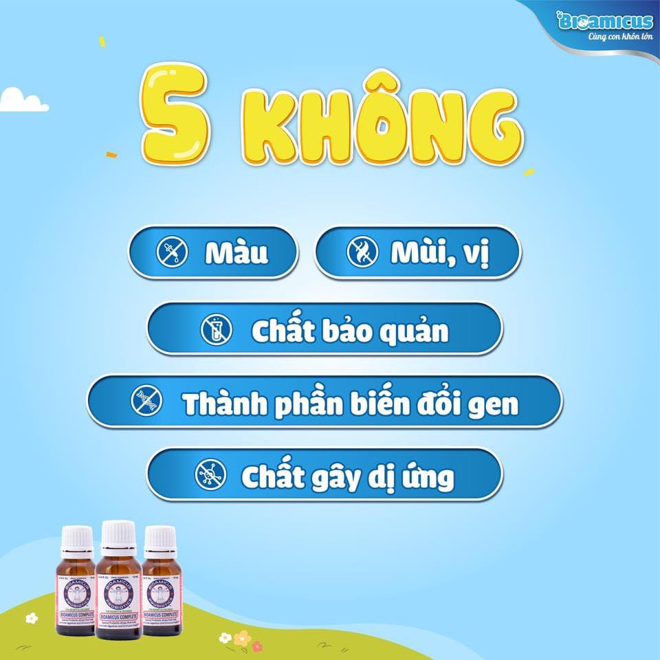Men 10 chủng Bioamicus - Ảnh 4