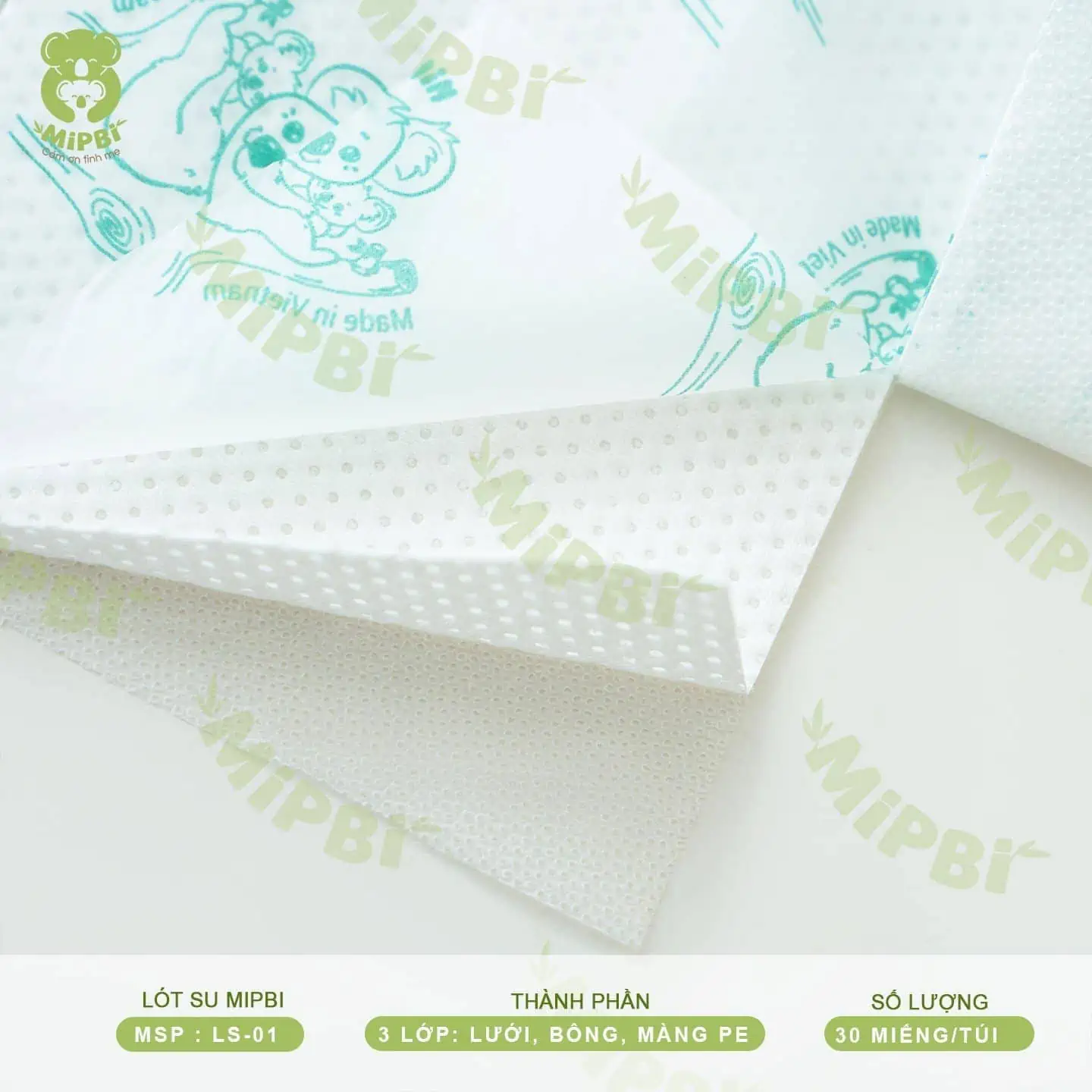 Lót phân su Mipbi - Ảnh 4