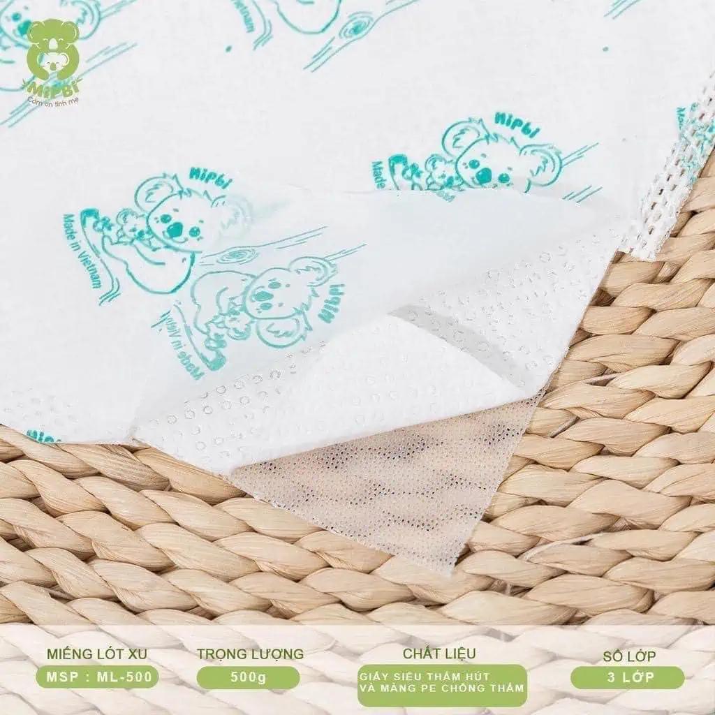 Lót phân su Mipbi - Ảnh 5