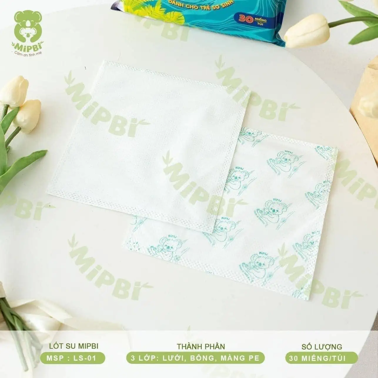Lót phân su Mipbi - Ảnh 3
