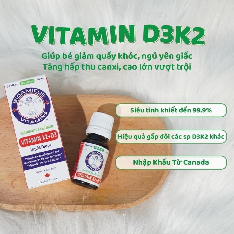 Vitamin K2D3 Bioamicus - Ảnh 5