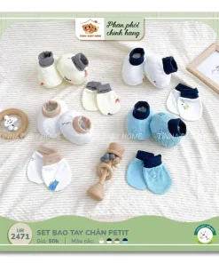 Set bao tay bao chân Petit UR 2471