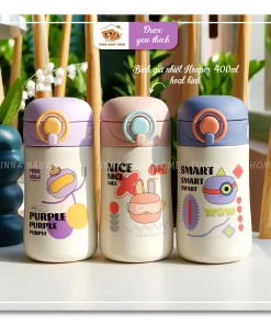 Bình nước Honper giữ nhiệt 400ml hoạt hình