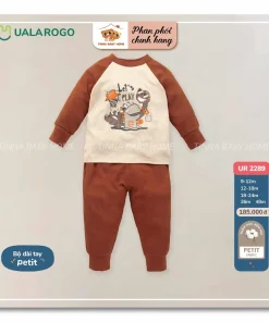 Bộ Dài Tay Hoạ Tiết Hoạt Hình UR 2289