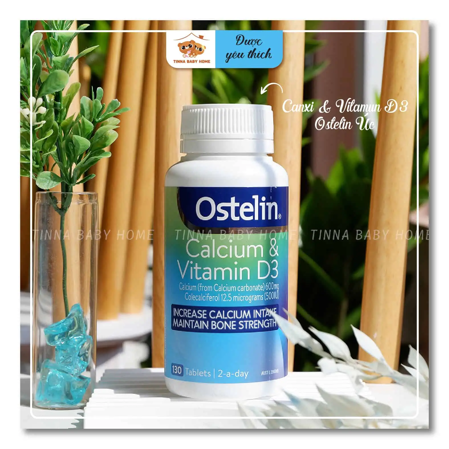 Canxi và Vitamin D3 Ostelin Úc