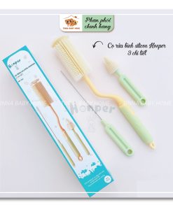 Cọ rửa bình silicon Honper 3 chi tiết