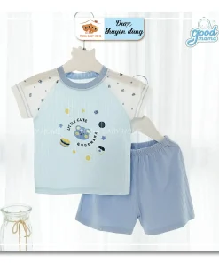 Bộ Litle Cute Goodmama Chất Liệu Modal Silk Kháng Khuẩn