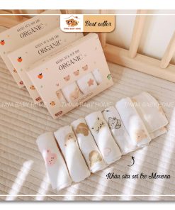 Khăn sữa sợi tre Monona