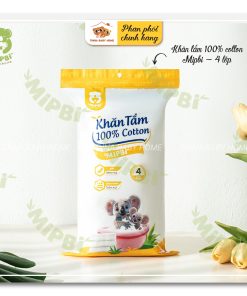 Khăn tắm xô Mipbi 4 lớp
