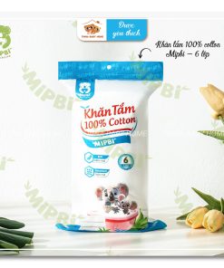 Khăn tắm xô Mipbi 6 lớp