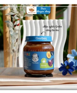 Mận nghiền Gerber chống táo bón