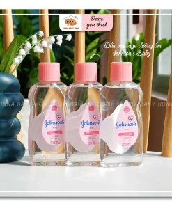 Dầu massage và dưỡng ẩm JONSON'S Baby Oil