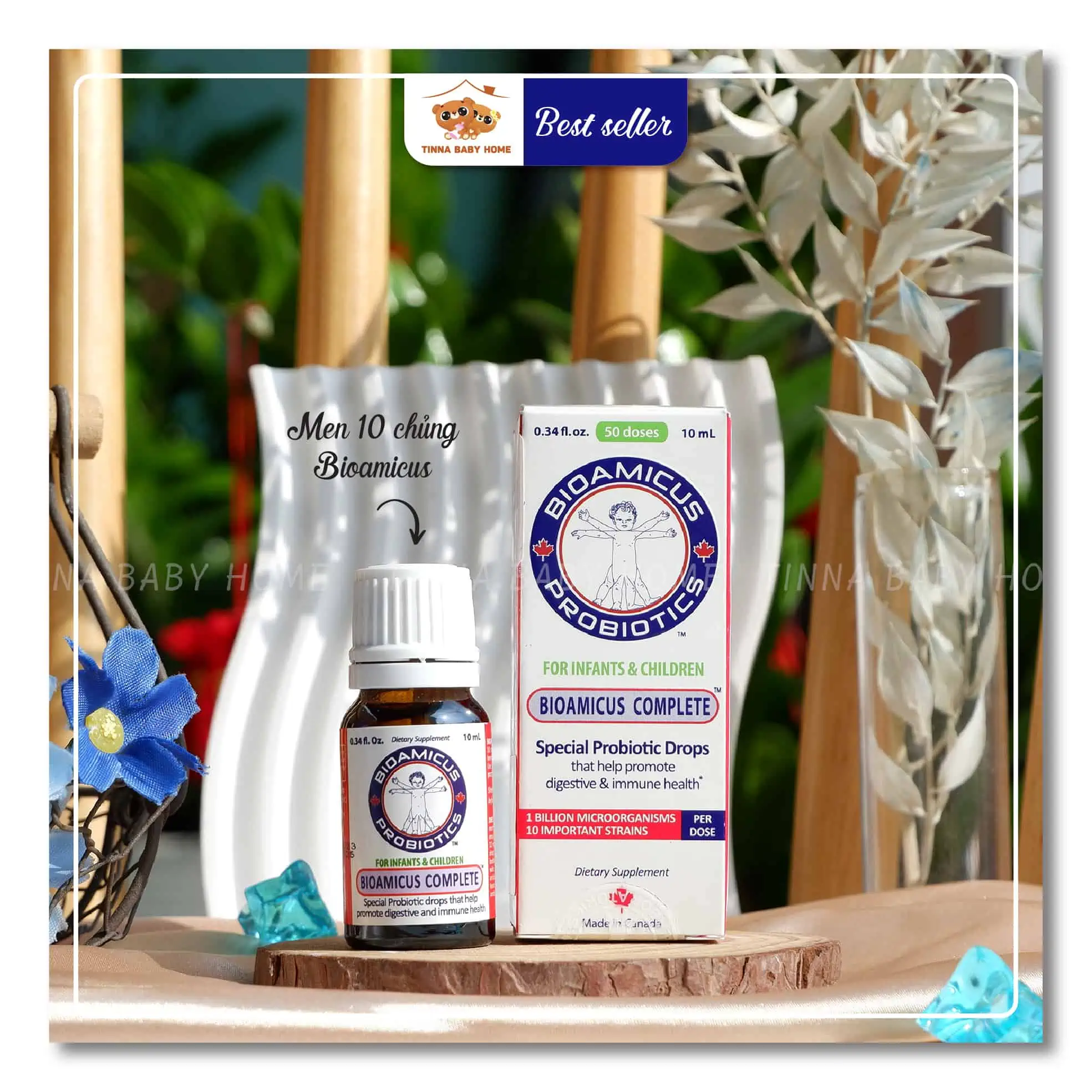 Men 10 chủng Bioamicus