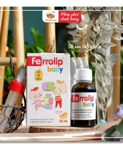 Sắt hữu cơ Ferrolip Baby