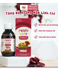 Reishi Kids Protect - Tăng Đề Kháng Linh Chi Hữu Cơ