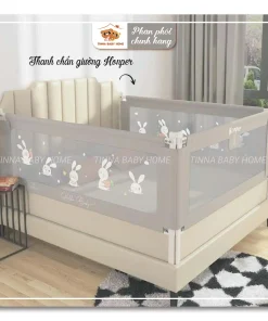 Thanh chắn giường cao cấp Honper