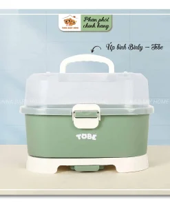 Úp bình sữa Binky Tobe - Màu xanh