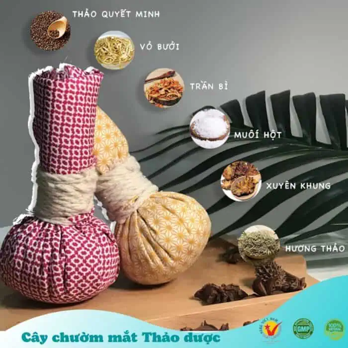 Cây chườm mắt thảo dược Bảo Nhiên - Ảnh 2