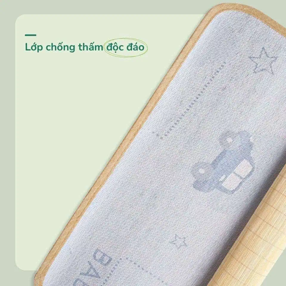 Chiếu trúc bamboo 60x110cm Ualarogo - Ảnh 5