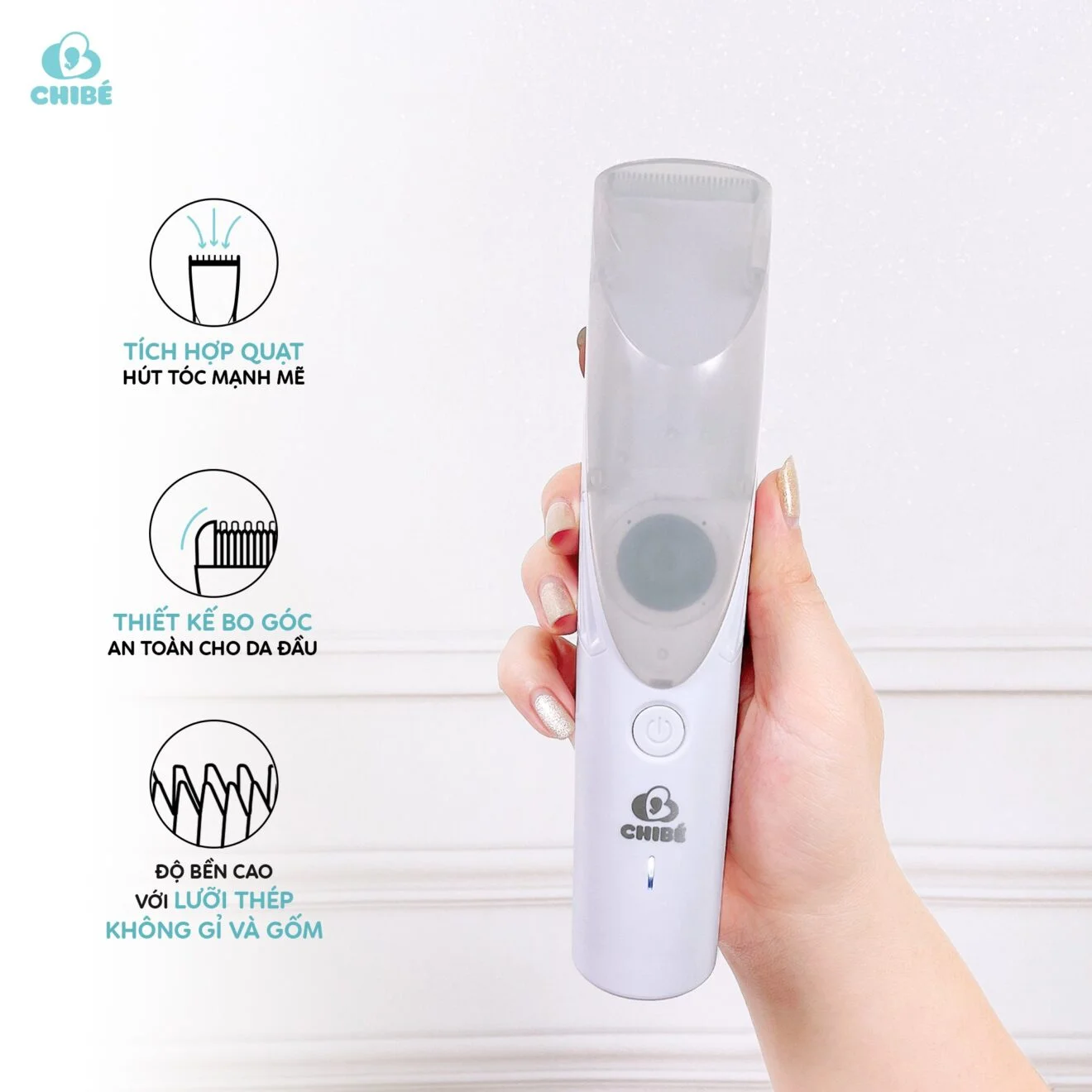 Tông đơ hút tóc Chibe - Ảnh 3