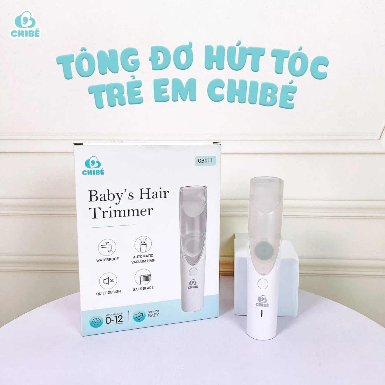 Tông đơ hút tóc Chibe