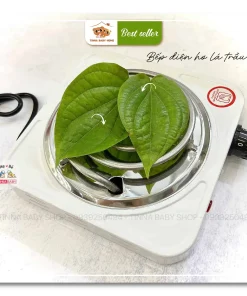 Bếp điện xông hơ lá Trầu cho mẹ sau sinh