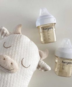 Bình sữa Hegen PPSU 150ml núm ti size S từ 1 – 3 tháng, White