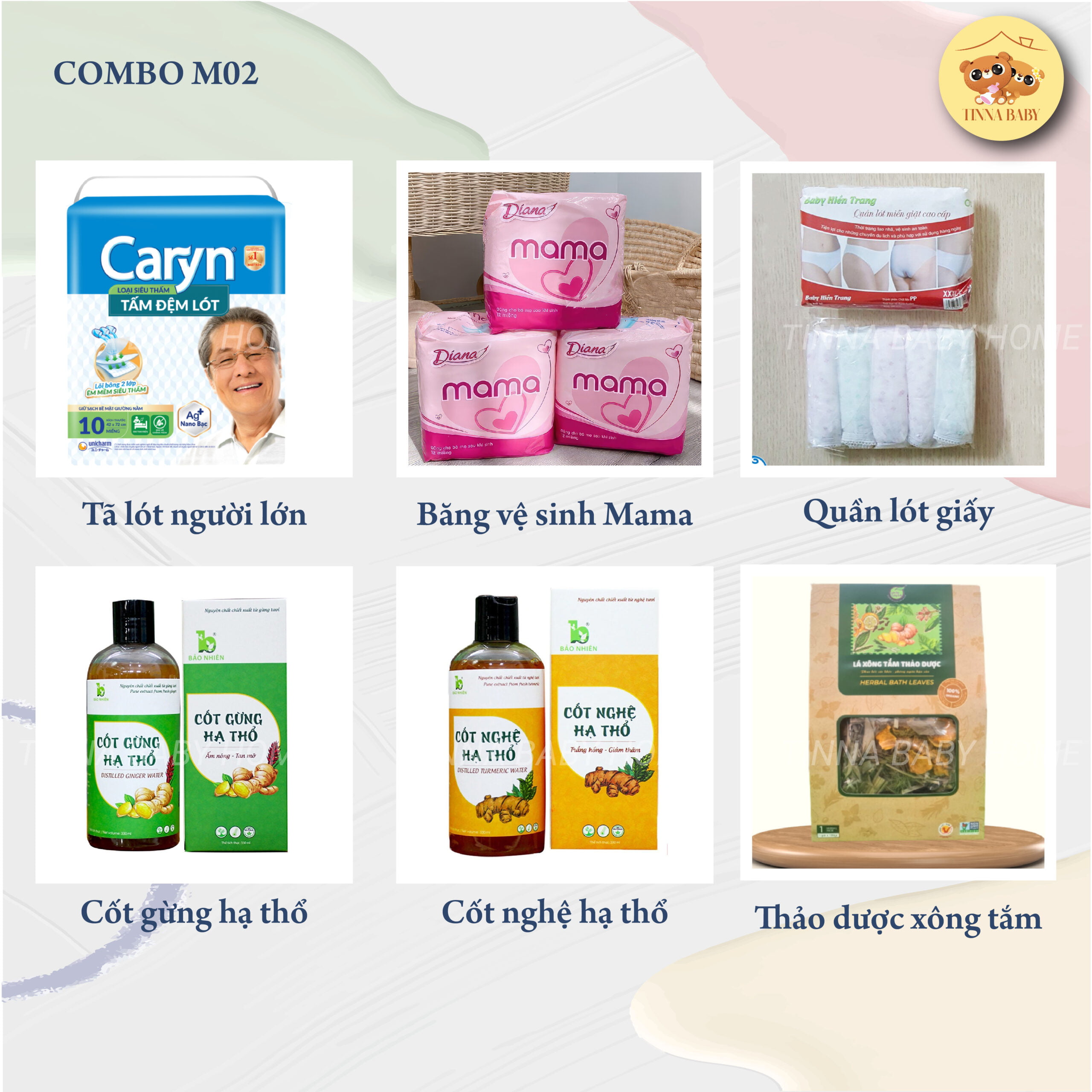 Combo đi sinh cho mẹ M02
