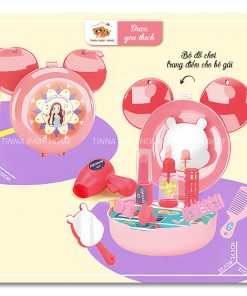 Túi xách tai thỏ trang điểm