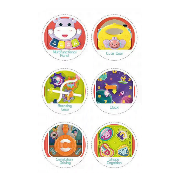 Hộp đồ chơi đa năng kèm thả khối và có nhạc - Ảnh 2