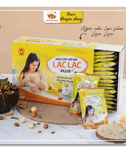 Ngũ cốc lợi sữa lạc lạc Plus+ (Hộp 30 gói)