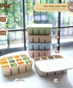 Khay Trữ Đông Ăn Dặm Eco silicone Tobe