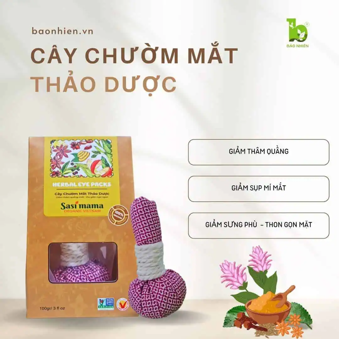 Cây chườm mắt thảo dược Bảo Nhiên - Ảnh 6