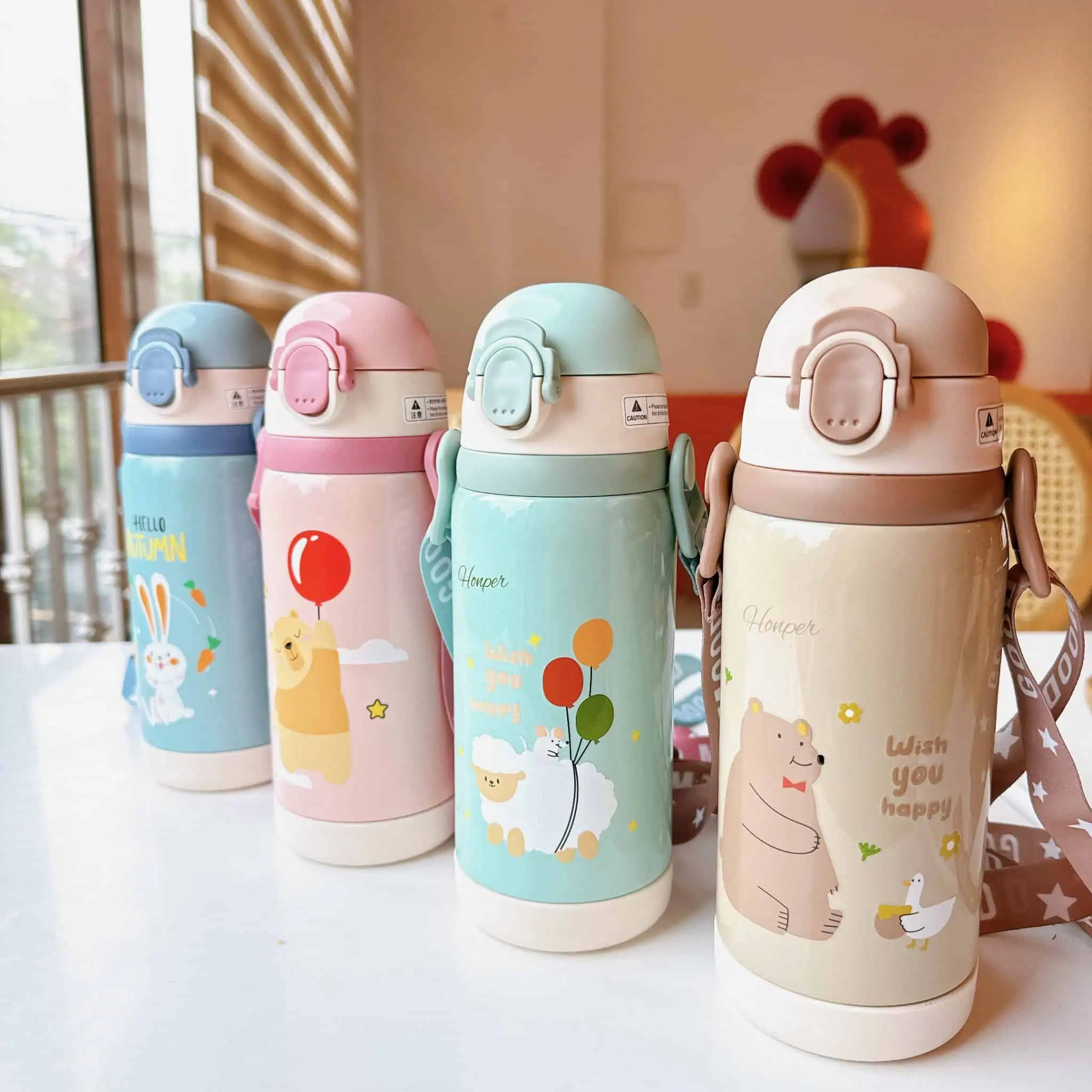 Bình nước giữ nhiệt Honper