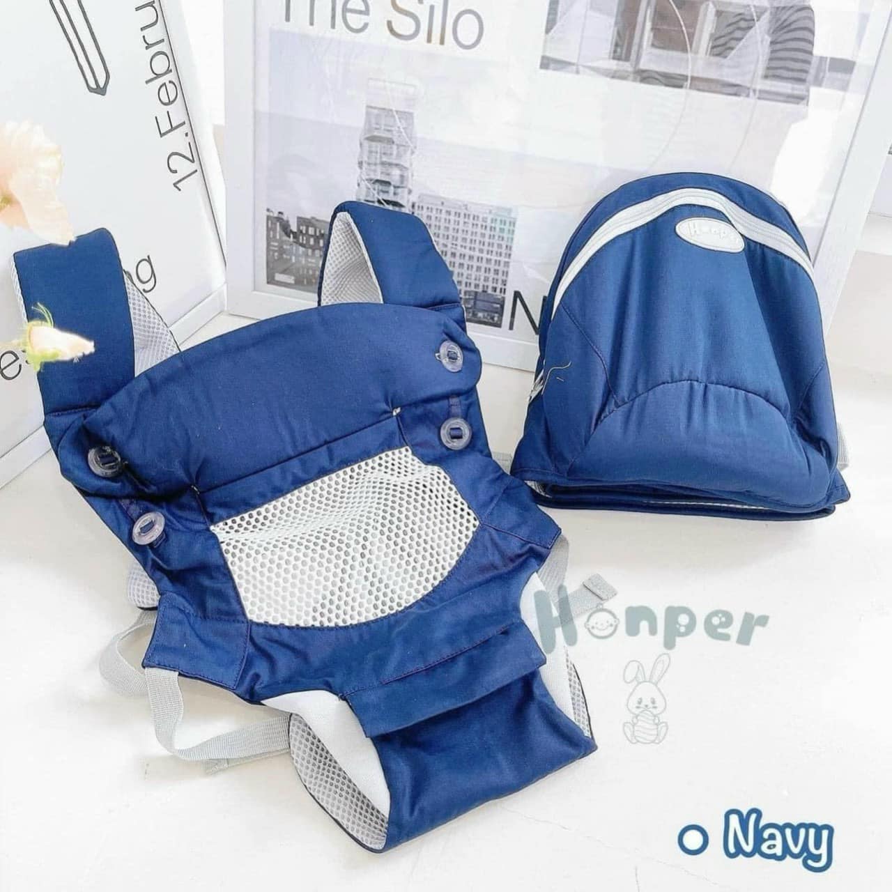 Địu 9 tư thế cho bé Honper - Ảnh 13