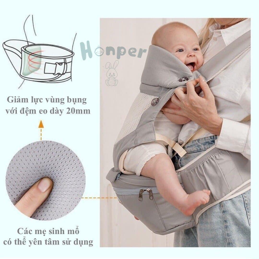 Địu 9 tư thế cho bé Honper - Ảnh 3