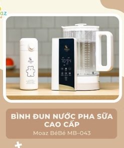 Bình đun nước pha sữa cao cấp Moaz Bébé MB – 043