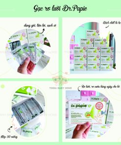 Gạc rơ lưỡi Dr Papie