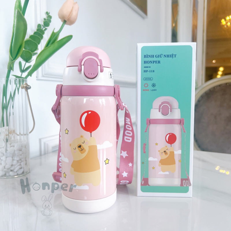 Bình nước giữ nhiệt Honper - Ảnh 2