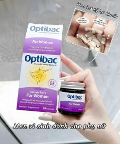 Men vi sinh OptiBac Probiotics Tím cho Phụ Nữ