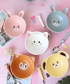 Chén sứ ăn dặm hình thú nhỏ