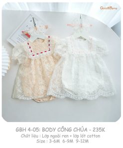 Body công chúa cho bé gái Goodmama