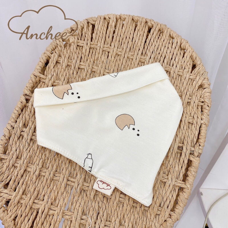 Set 5 yếm tam giác Anchee chất petit mềm mịn - Ảnh 5