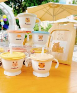 Cốc tập hút 3 giai đoạn Kichi