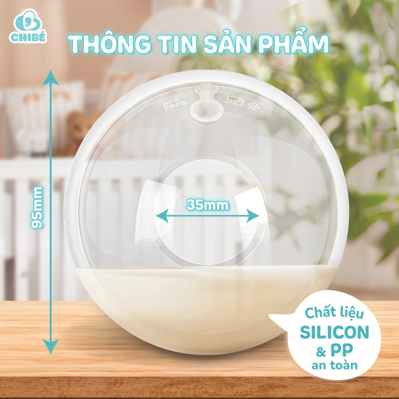 DỤNG CỤ HỨNG SỮA CHIBÉ - Ảnh 5