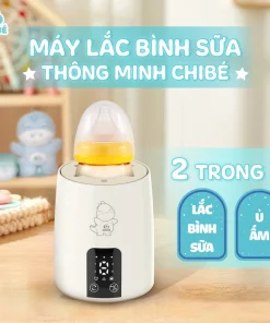 MÁY LẮC VÀ Ủ ẤM BÌNH SỮA CHIBÉ