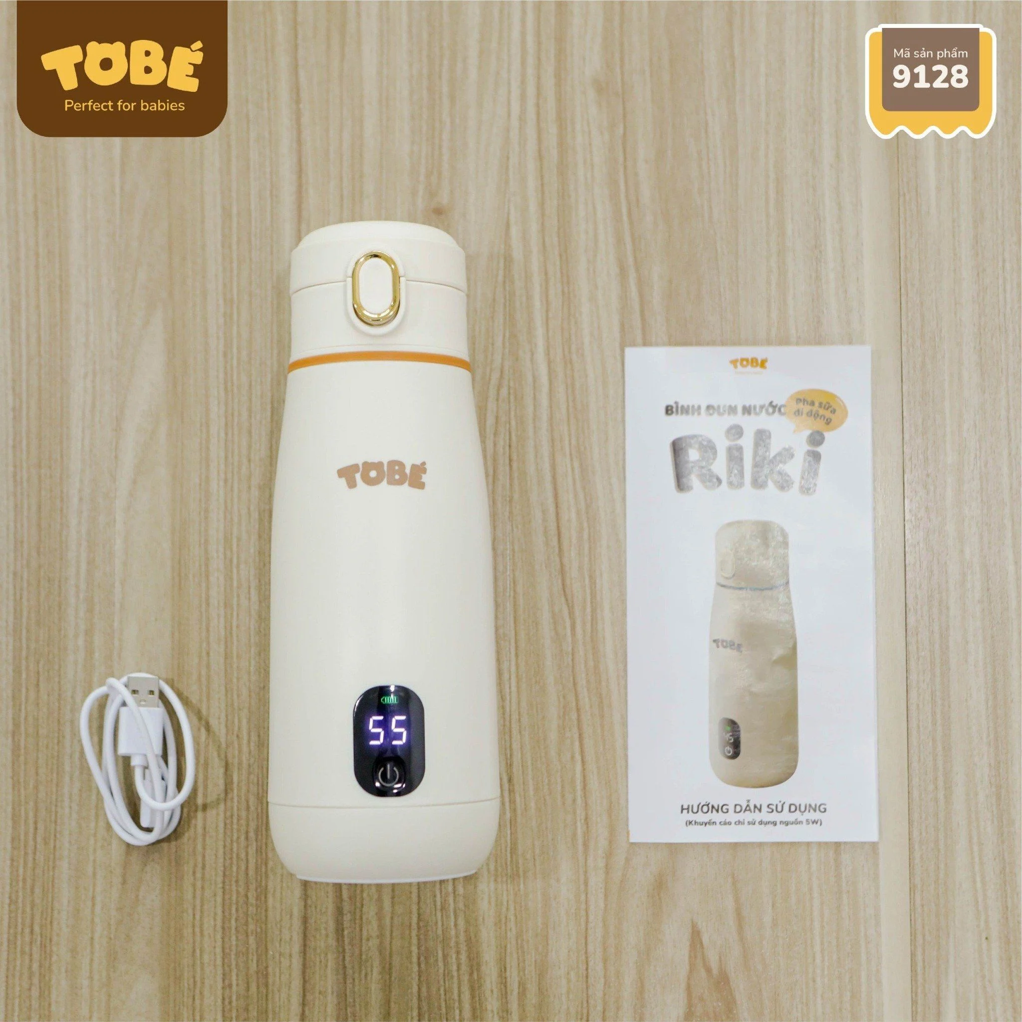 Bình Đun Nước Pha Sữa Di Động Riki - Ảnh 15