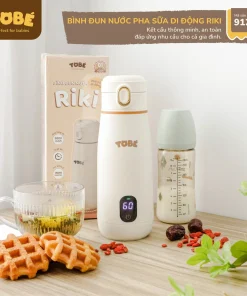 Bình Đun Nước Pha Sữa Di Động Riki