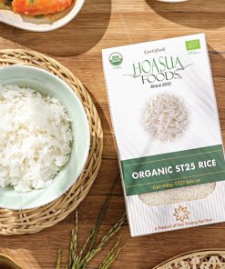 Gạo trắng hữu cơ ST25 Hoa Sữa 1kg