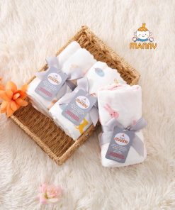 Khăn tắm, khăn quấn bé aden 100% sợi tre